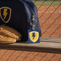 Custom Baseball & Softball Bag Tags with Player Name & Number