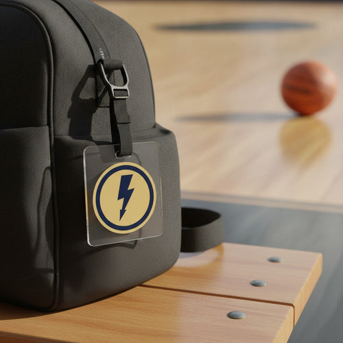 Acrylic Bag Tags for Sports Teams, Full-Color Player Name & Number