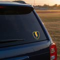 Team Car Decals, Full-Color Window Decals with Player Name & Number