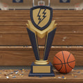 Custom Championship Trophy in Team Colors with Logo & Name Plate