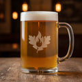 Custom Beer Mugs with Logo - Etched 16 oz Glass Mug Club Mugs