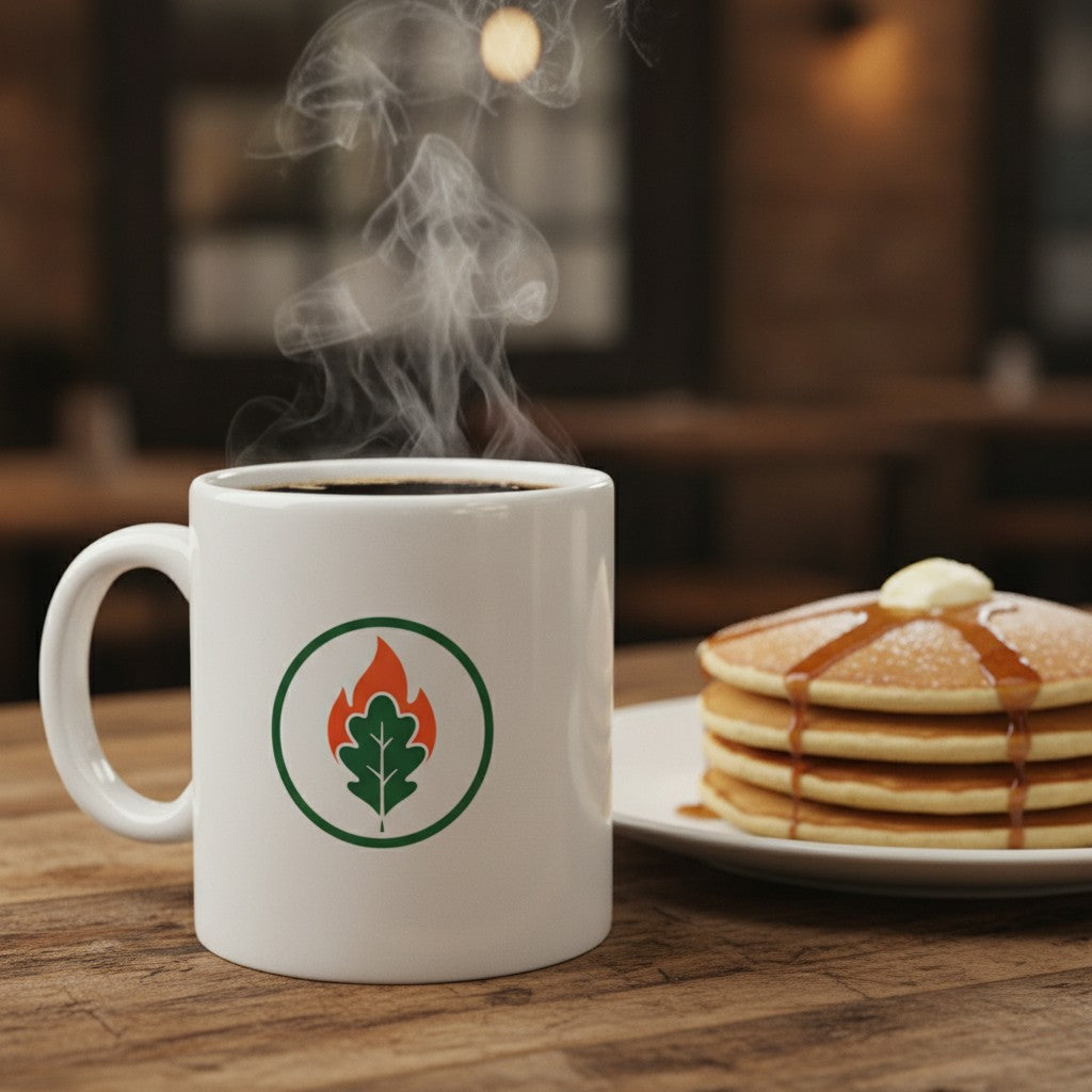 Custom Coffee Mugs with Logo - Full-Color Ceramic, Bulk for Cafes