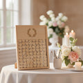 Heart Drop Box Guest Book, Wood Wedding Guest Book Alternative