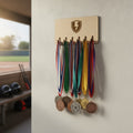Personalized Medal Hanger Display with Name & Sport