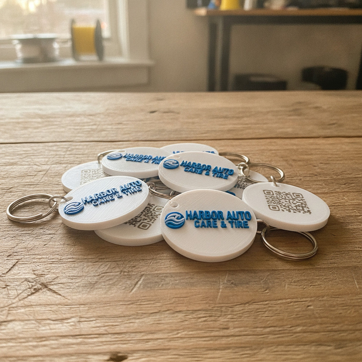 NFC Keychain with Logo