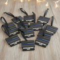 Thin Blue Line Ornament Personalized