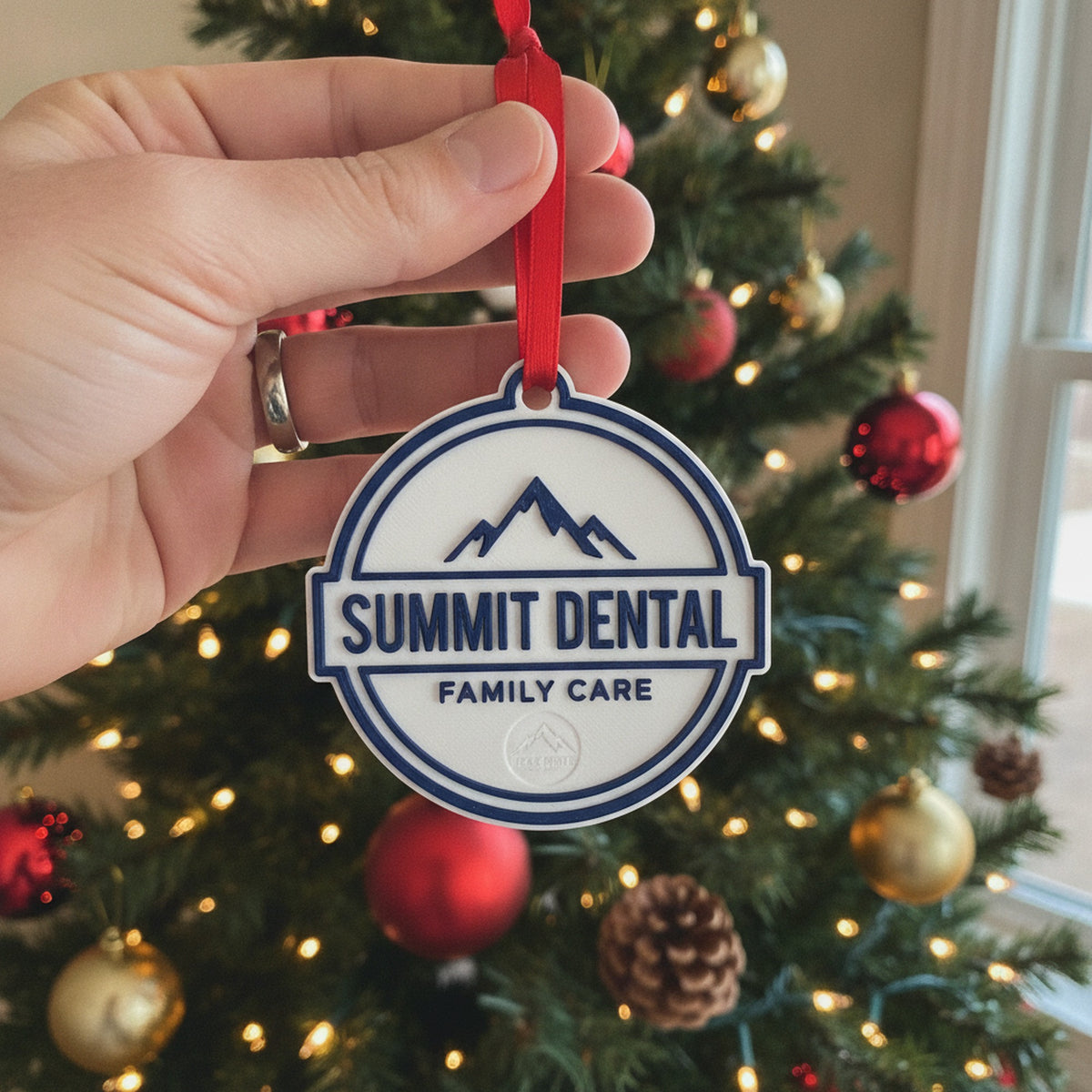 Custom Logo Ornament Bulk