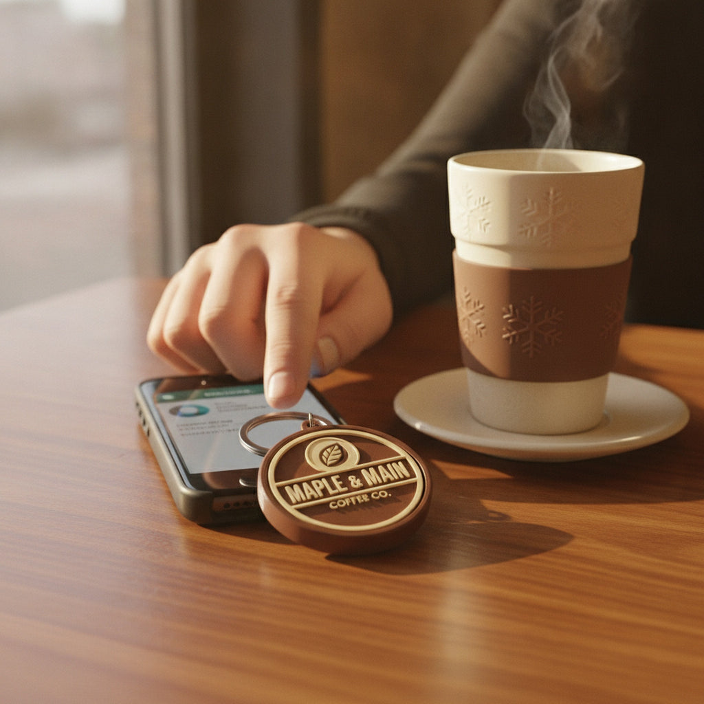 NFC Keychain with Logo