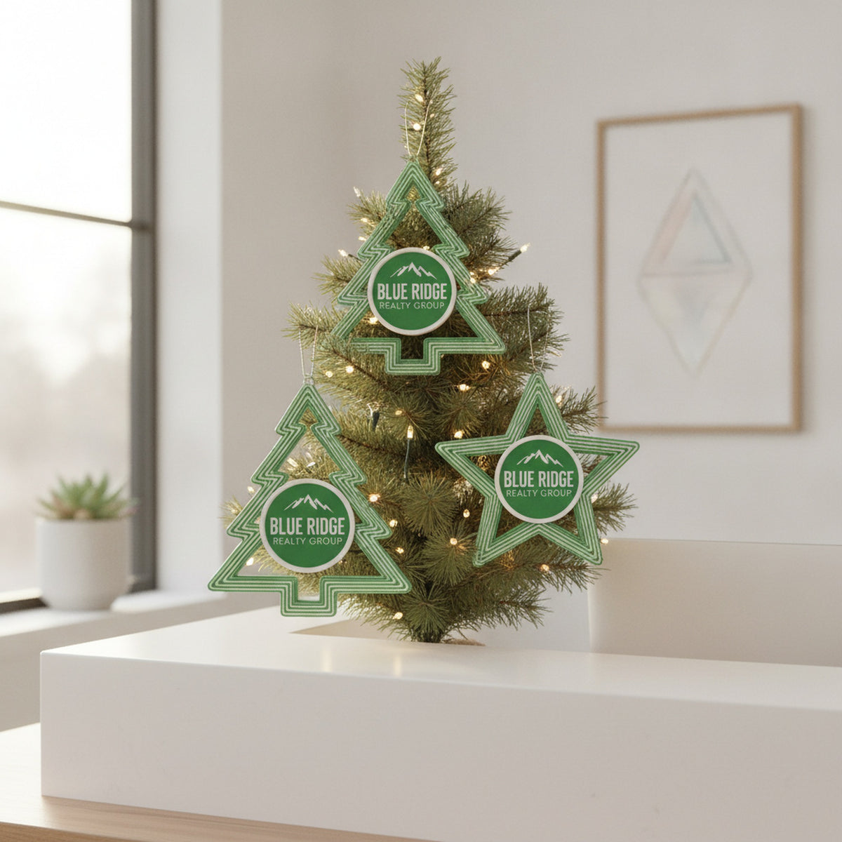 Custom Logo Ornament Bulk