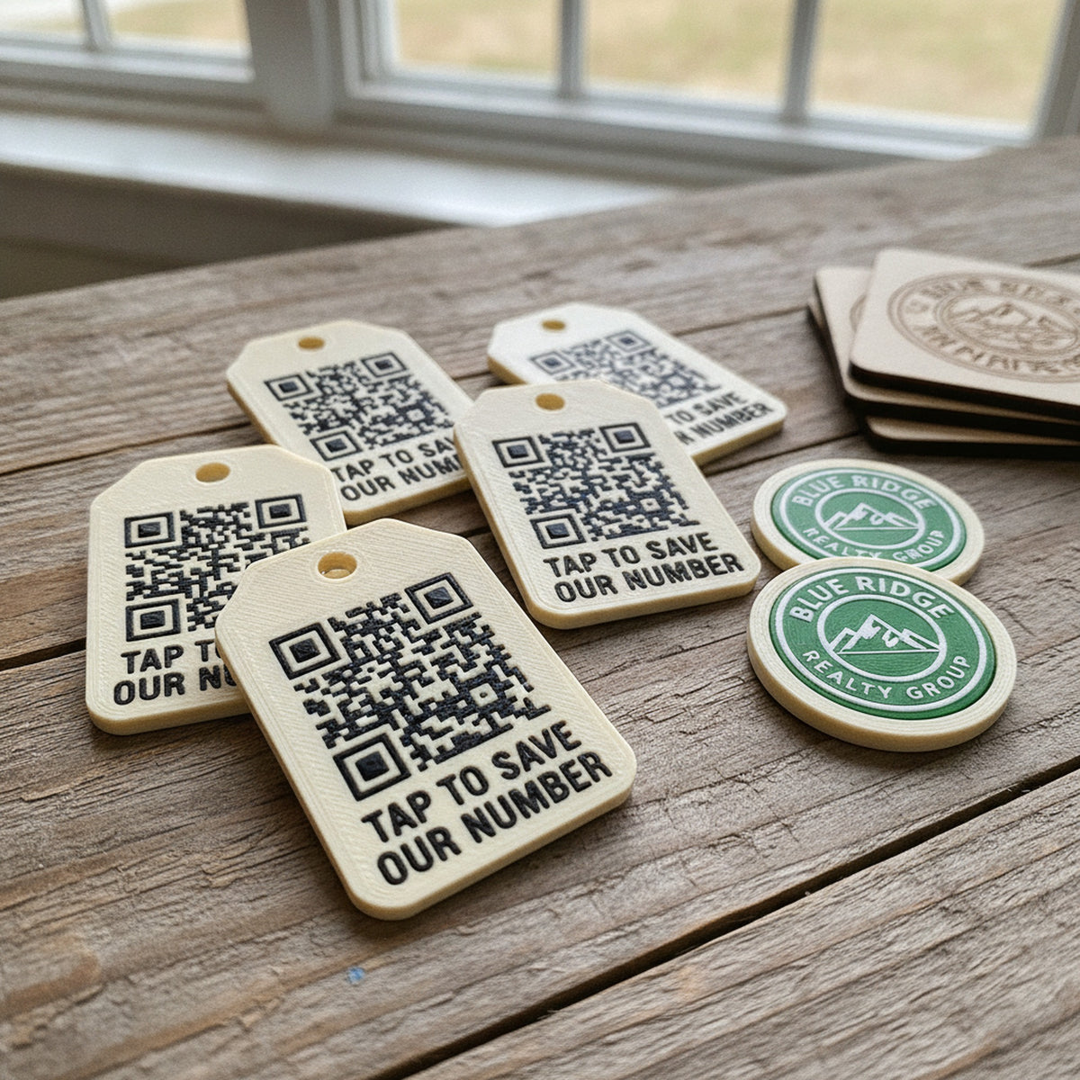 NFC Keychain with Logo