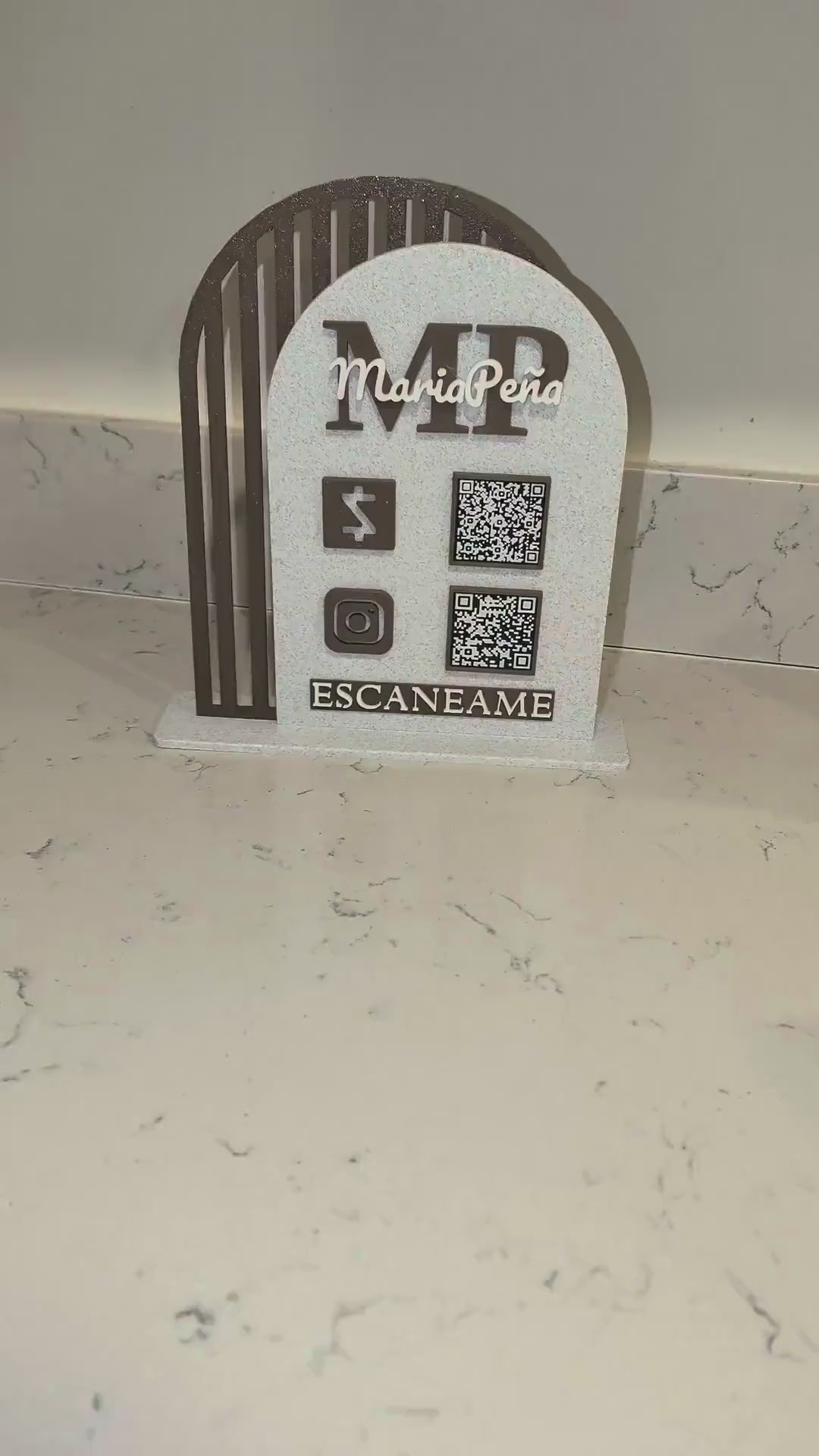 Custom QR Code Sign With Your Logo video 1