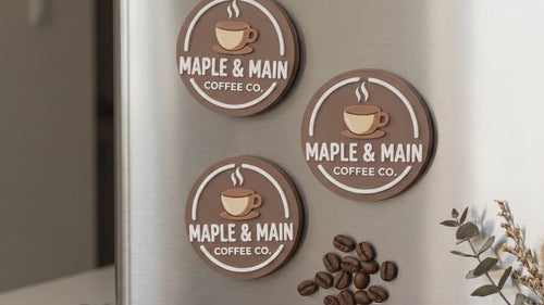 Custom 3D Logo Magnets video