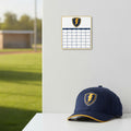 Custom Team Schedule Magnets, Full Color with Logo & Sponsor Spot