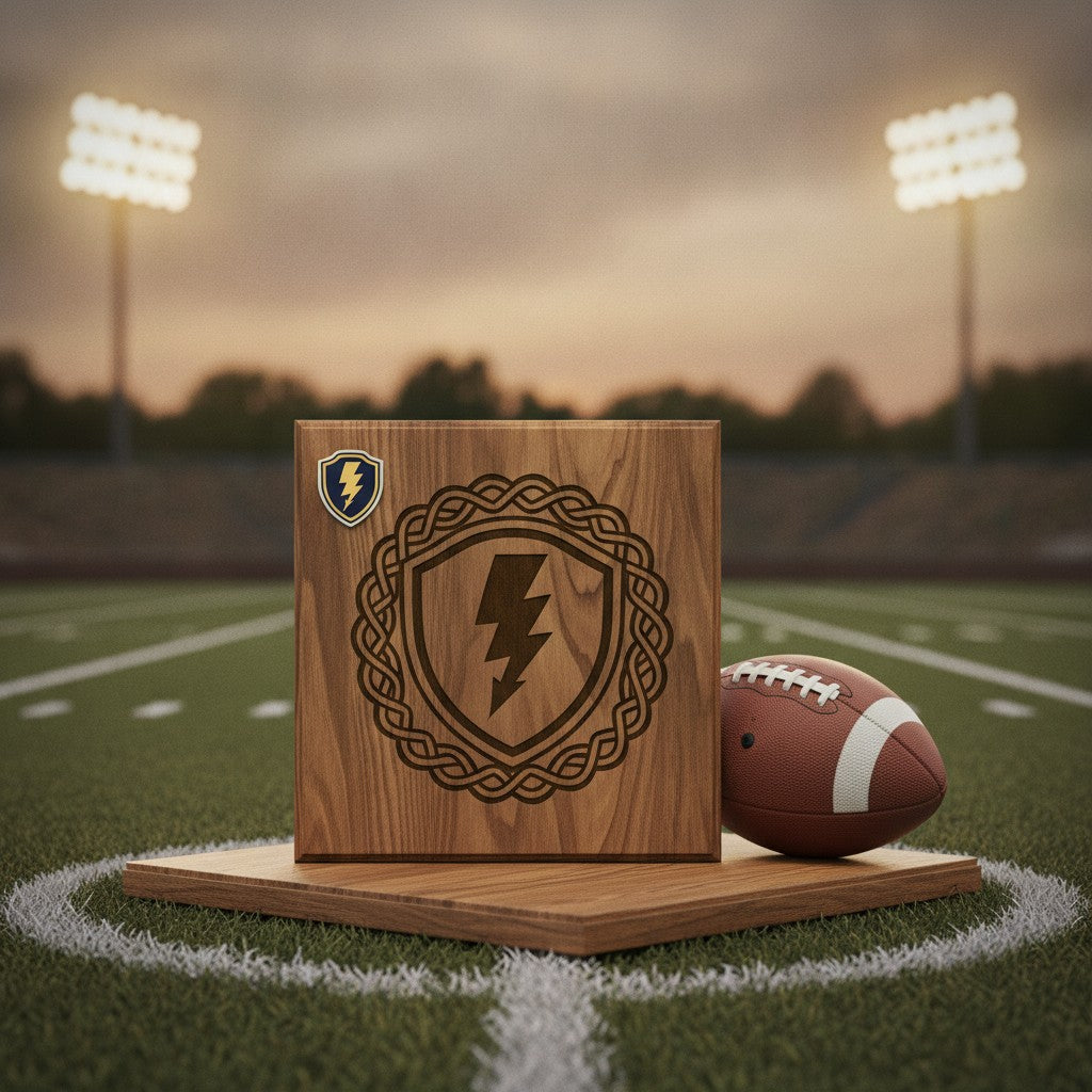 Senior Night Gifts: Engraved Wood Senior Night Plaque