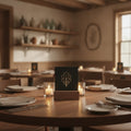 Custom Restaurant Table Numbers with Logo & Reserved Table Signs